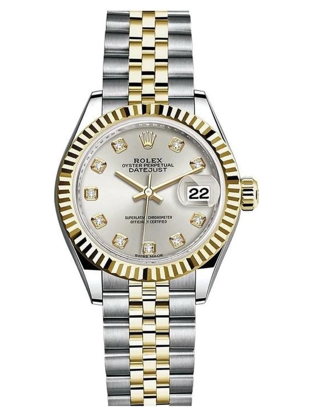 41mm Two-Tone Gold and Silver Steel Watch - Picture 5 of 7